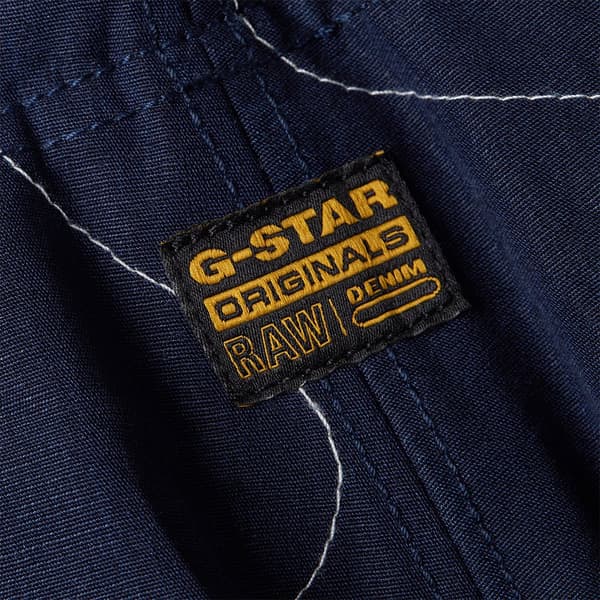 G-star Quilted Barrel Jeans Blå 28 / 28 Kvinna