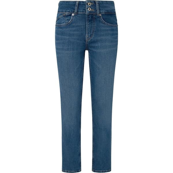 Pepe Jeans Pl204735 Slim Fit Jeans Blå 28 / 32 Kvinde
