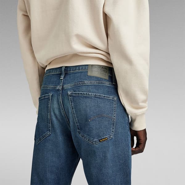 G-star Mosa Straight Fit Jeans Blå 27 / 30 Mand
