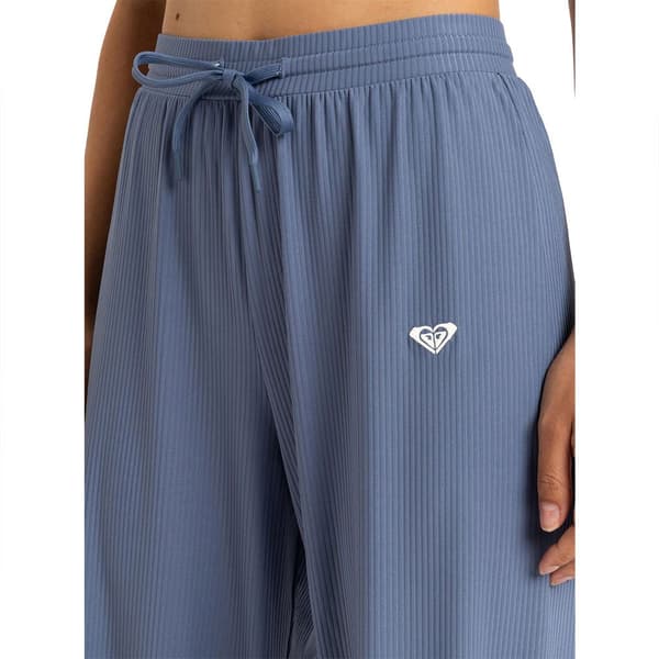 Roxy Rib Wide Bukser Blå L Kvinde