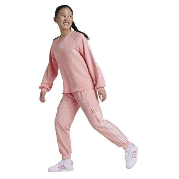 Adidas Street Jam Woven Cutted Cargobyxor Rosa 7-8 Years Flicka