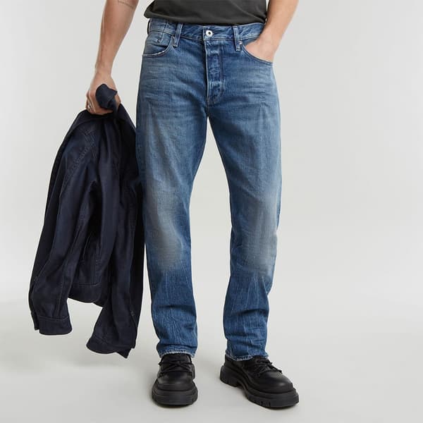 G-star Dakota Regular Straight Jeans Blå 31 / 34 Man