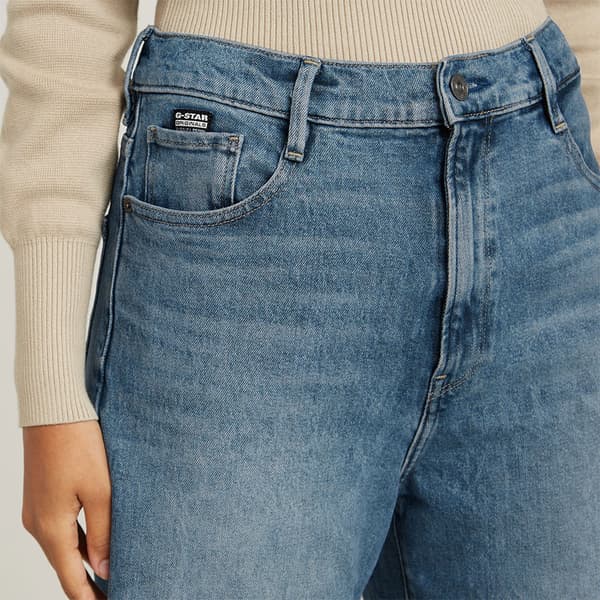 G-star Deck 2.0 High Loose Jeans Blå 24 / 32 Kvinde