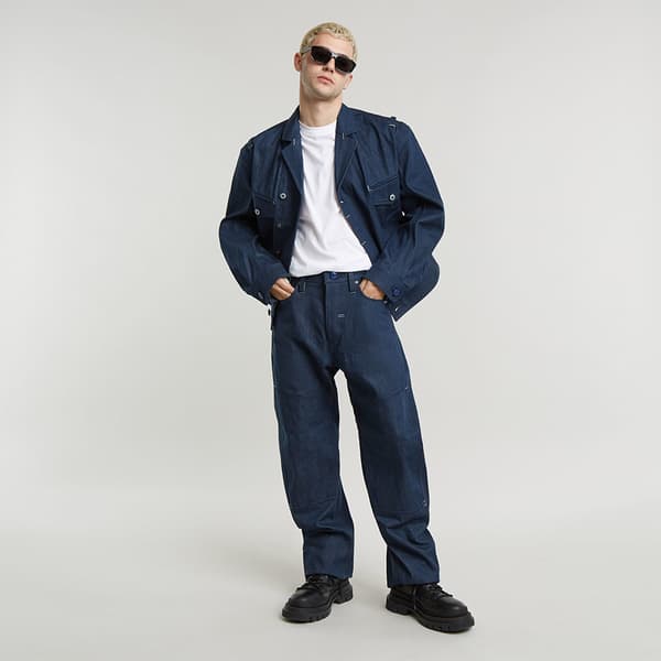 G-star Origins Bend 3d Loose Jeans Blå 31 / 32 Mand