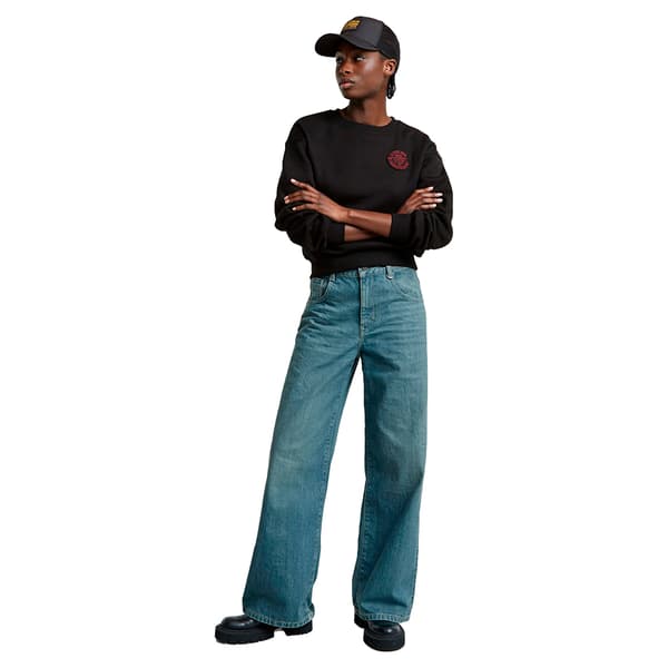 G-star Skater High Loose Jeans Blå 32 / 30 Kvinna