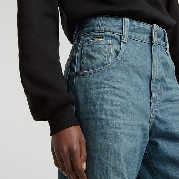 G-star Skater High Loose Jeans Blå 32 / 30 Kvinna