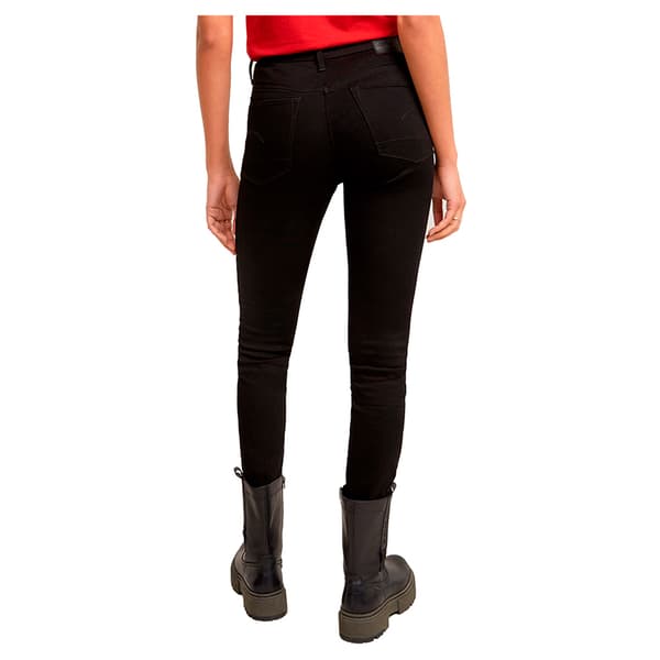 G-star 3301 Skinny Fit Jeans Svart 30 / 34 Kvinna