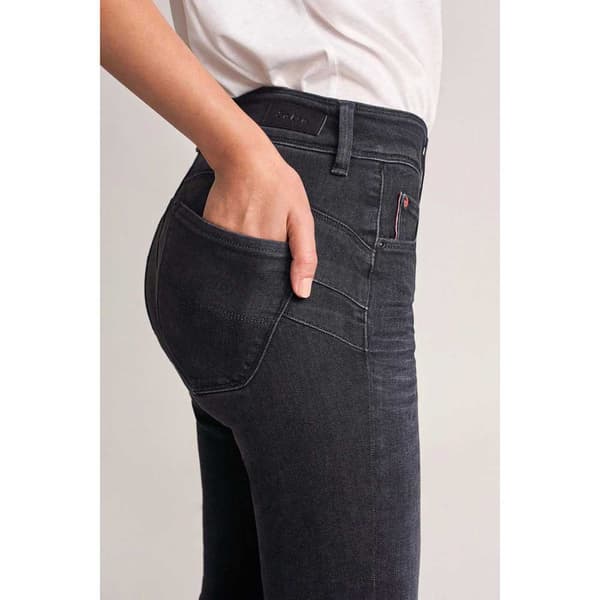 Salsa Jeans Push In Secret Skinny Dark Jeans Sort 38 / 30 Kvinde