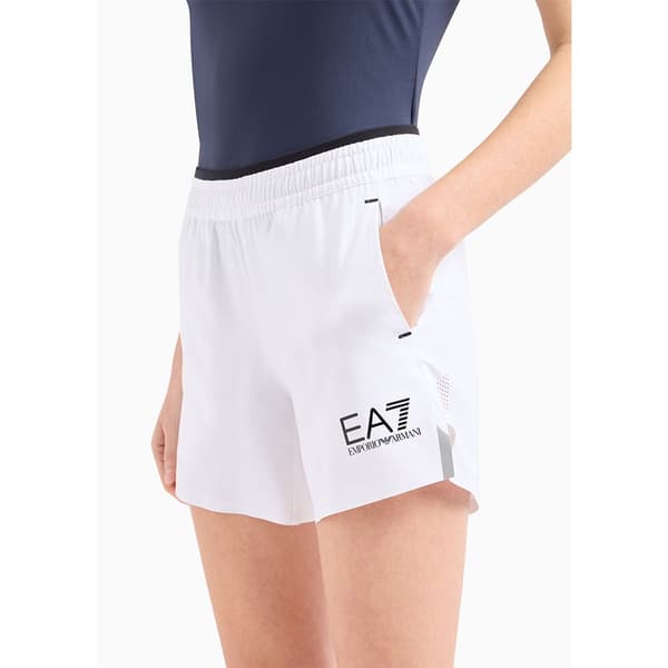 Ea7 Emporio Armani 8nts70 Sportshorts Vit S Kvinna