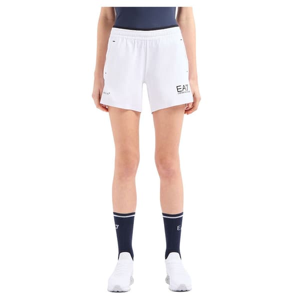 Ea7 Emporio Armani 8nts70 Sportshorts Vit S Kvinna