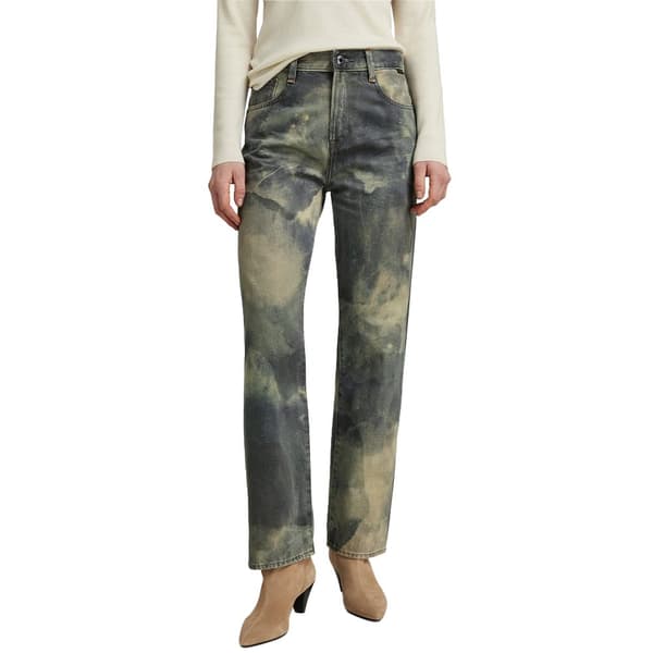 G-star Viktoria High Straight Fit Jeans Grøn 24 / 28 Kvinde