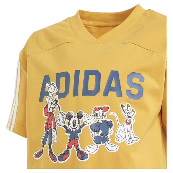 Adidas Disney Mickey Mouse Shorts Gul 5-6 Years Pojke