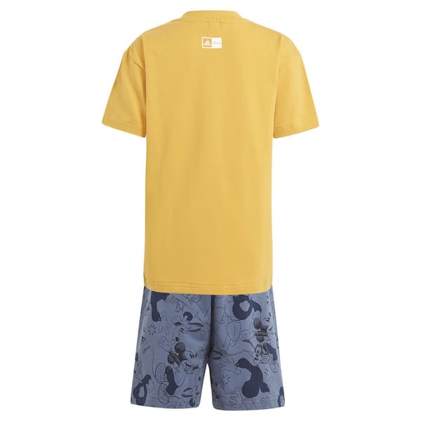 Adidas Disney Mickey Mouse Shorts Gul 5-6 Years Pojke