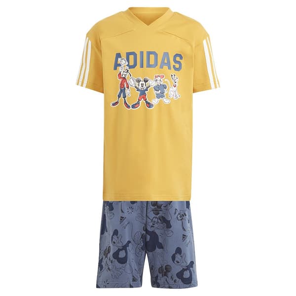 Adidas Disney Mickey Mouse Shorts Gul 5-6 Years Pojke