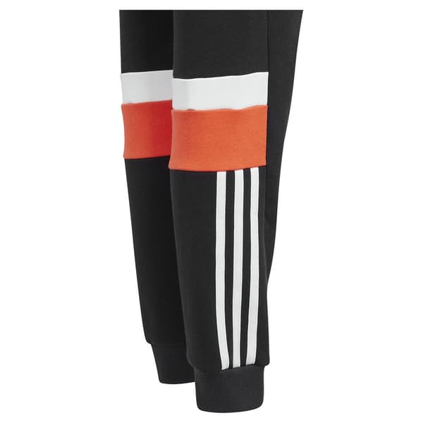 Adidas Tiberio 3 Stripes Bukser Sort 7-8 Years Dreng