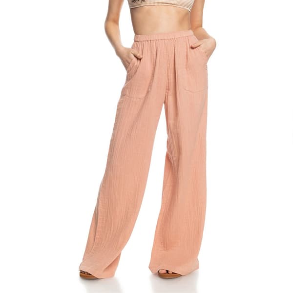 Roxy What A Vibe Byxor Beige S Kvinna