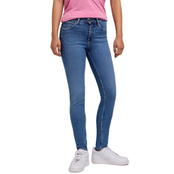 Lee Foreverfit Skinny Fit Jeans Blå 26 / 33 Kvinde