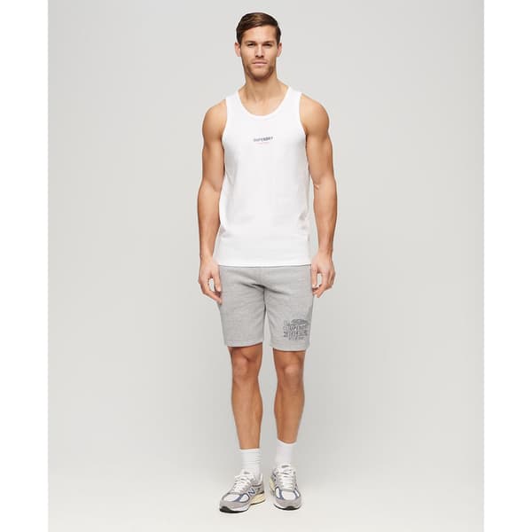Superdry Athletic Coll Graphic Shortsit Harmaa S Mies