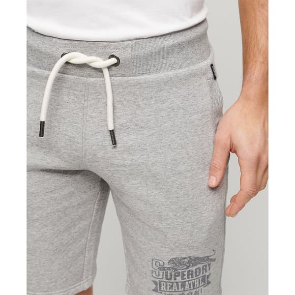 Superdry Athletic Coll Graphic Shortsit Harmaa S Mies