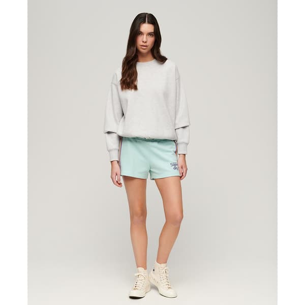 Superdry Rainbow Side Logo Shorts Grå L Kvinna