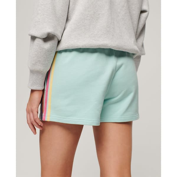 Superdry Rainbow Side Logo Shorts Grå L Kvinna