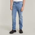 Miniatyrbillede 1 af 6: G-star D829 3301 Straight Fit Jeans Blå 33 / 32 Mand