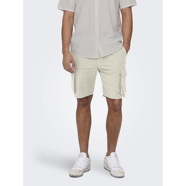 Only & Sons Sinus Cargo Shorts Beige 2XL Man