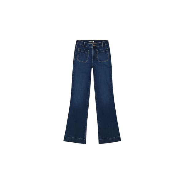 Wrangler 112356623 Jeans Hvid 27 / 32 Kvinde