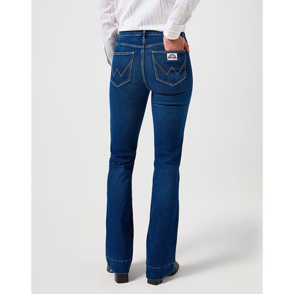 Wrangler 112356623 Jeans Hvid 27 / 32 Kvinde
