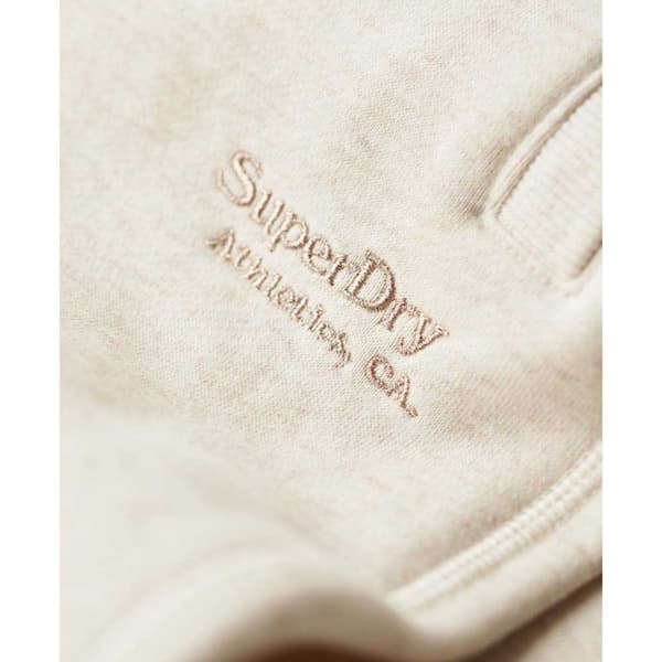 Superdry Essential Logo Cuff Mjukisbyxor Beige XS Kvinna