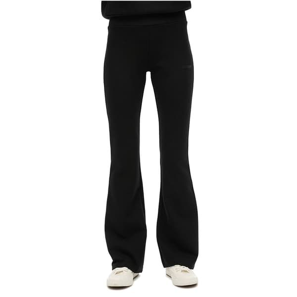 Superdry Sport Tech Lr Flare Mjukisbyxor Svart M Kvinna