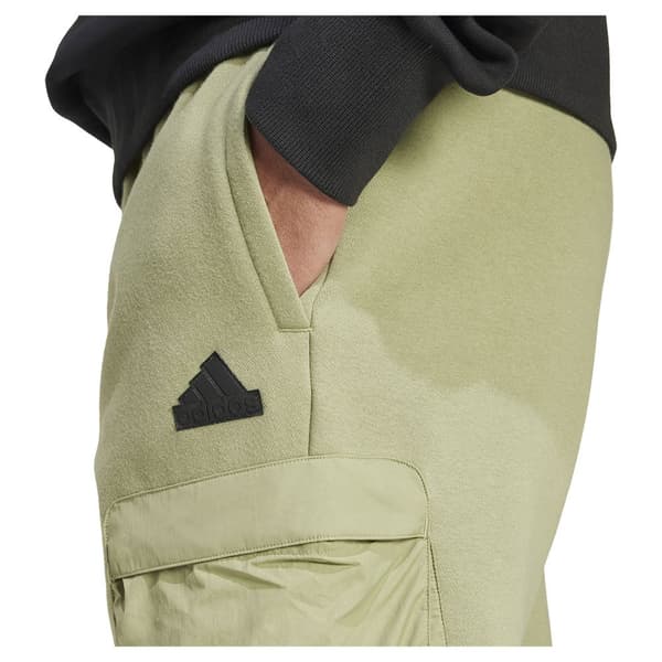Adidas City Escape Fleece Joggers Grönt S / Regular Man