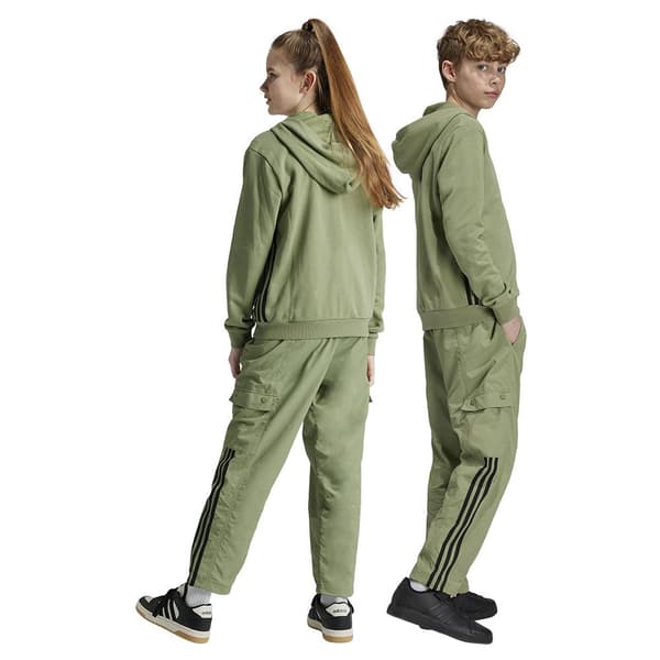 Adidas Street Jam Woven Cargobyxor Grönt 11-12 Years Pojke