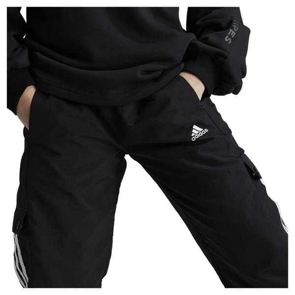 Adidas Street Jam Woven Cutted Cargobyxor Svart 14-15 Years Flicka