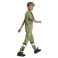 Miniatyrbild 3 av 5: Adidas Tiberio 3 Stripes Colorblock Fleece Joggers Grönt 7-8 Years Pojke