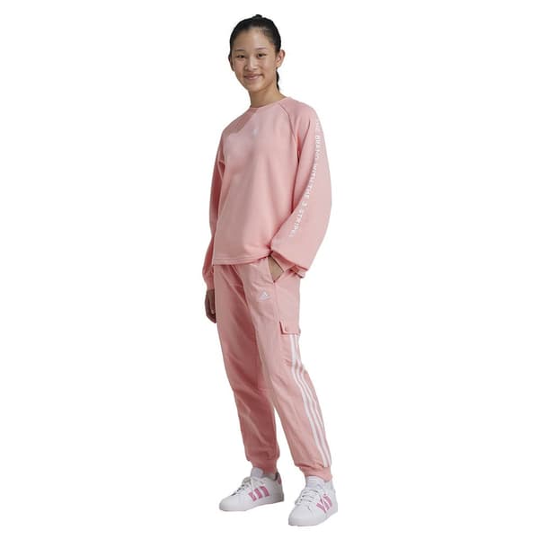 Adidas Street Jam Woven Cutted Cargobyxor Rosa 9-10 Years Flicka