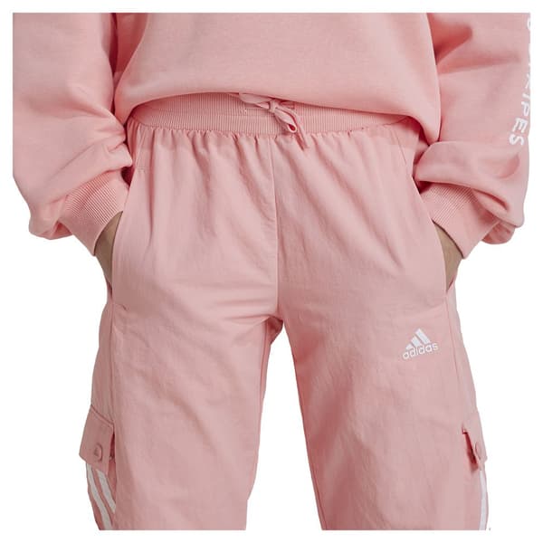 Adidas Street Jam Woven Cutted Cargobukser Rosa 11-12 Years Pige