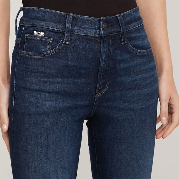 G-star Ace 2.0 Slim Straight Jeans Blå 24 / 30 Kvinna