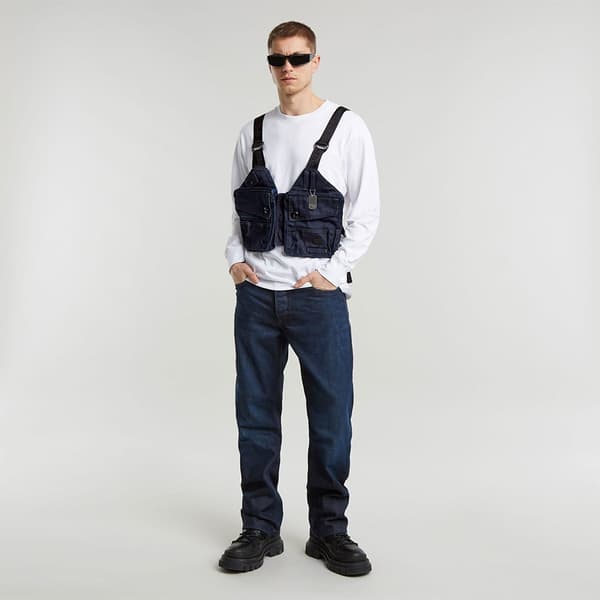 G-star Dakota Regular Straight Jeans Blå 28 / 32 Mand