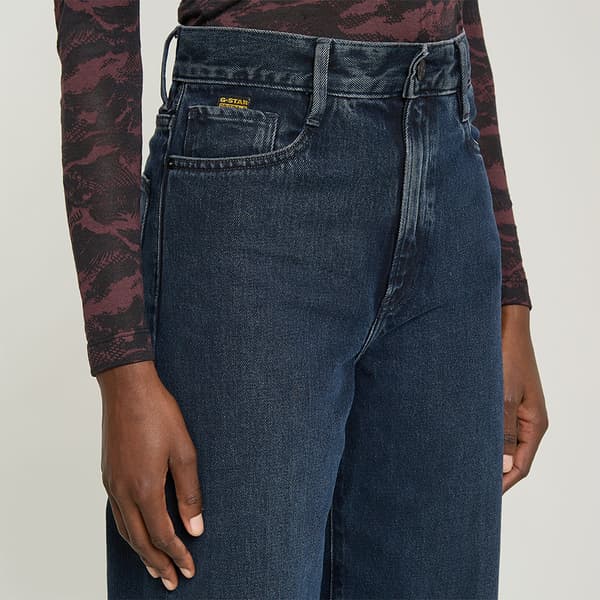 G-star Deck 2.0 High Loose Jeans Blå 24 / 32 Kvinna