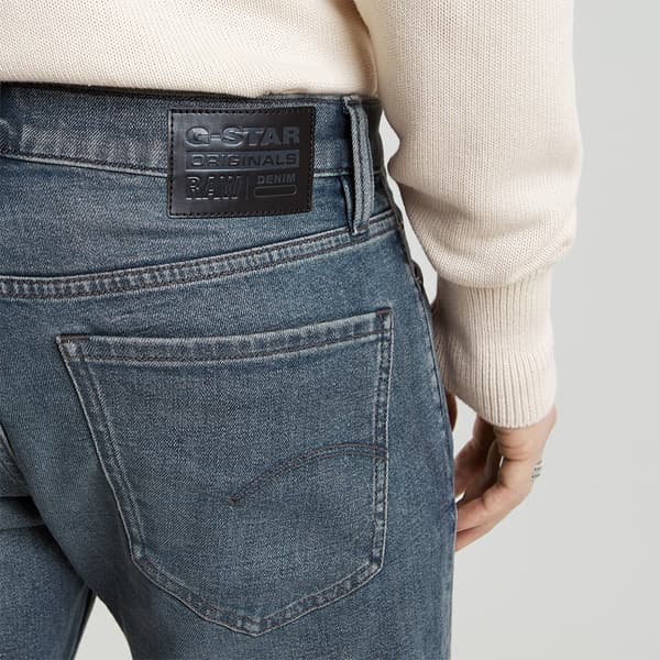 G-star Mosa Straight Jeans Blå 27 / 32 Mand