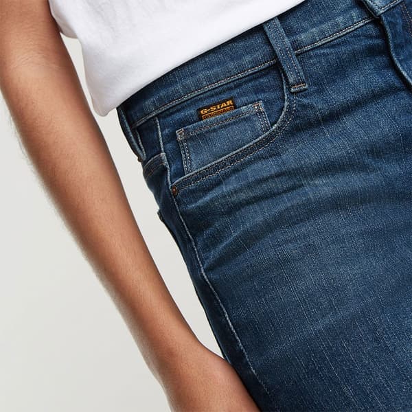 G-star Strace Straight Jeans Blå 31 / 30 Kvinna