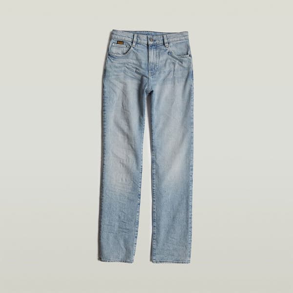 G-star Viktoria High Straight Jeans Blå 25 / 32 Kvinde
