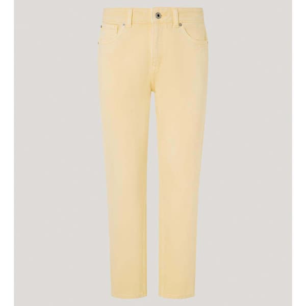 Pepe Jeans Pl204591 Tapered Fit Jeans Gul 27 / 28 Kvinde