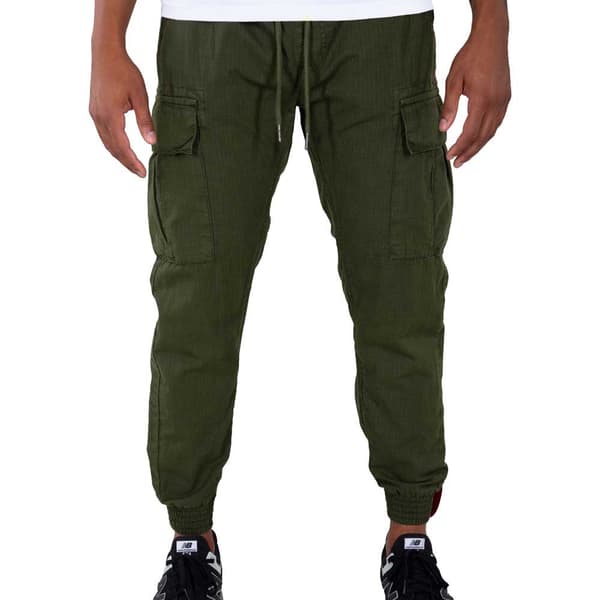 Alpha Industries Ripstop Byxor Grönt 3XL Man