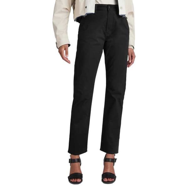 G-star Slim Chinohousut Musta 24 / 32 Nainen