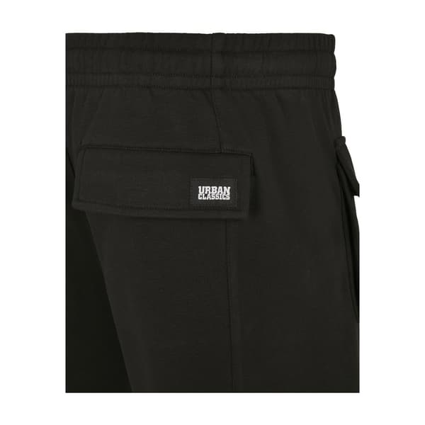 Urban Classics Big Pocket Terry Cargo Shorts Sort S Mand