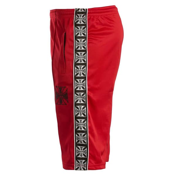 West Coast Choppers Basketball Shortsit Punainen S Mies