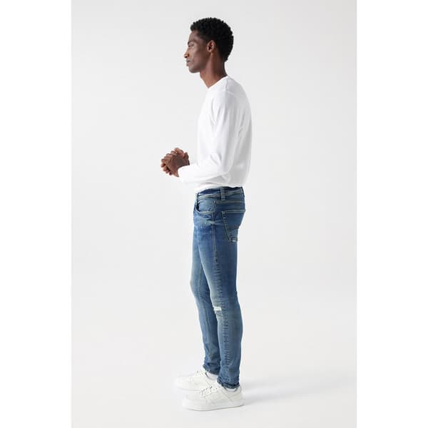 Salsa Jeans 21007429 Skinny Fit Lågmidjade Jeans Blå 31 / 30 Man