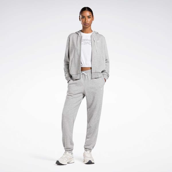 Reebok Ri French Terry Mjukisbyxor Grå M Kvinna